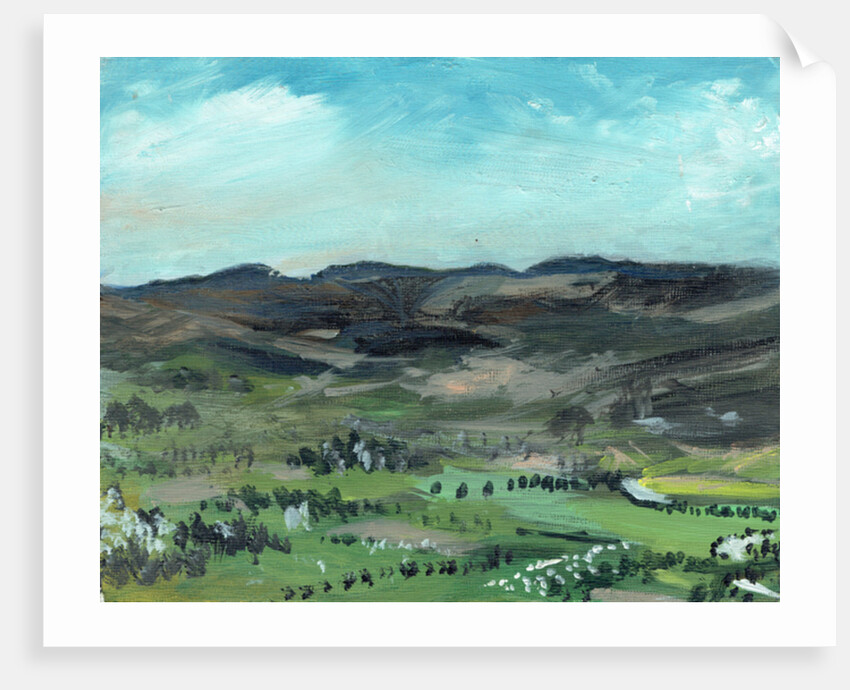 Cairngorms from Creag Dhubh, 2006 by Vincent Alexander Booth