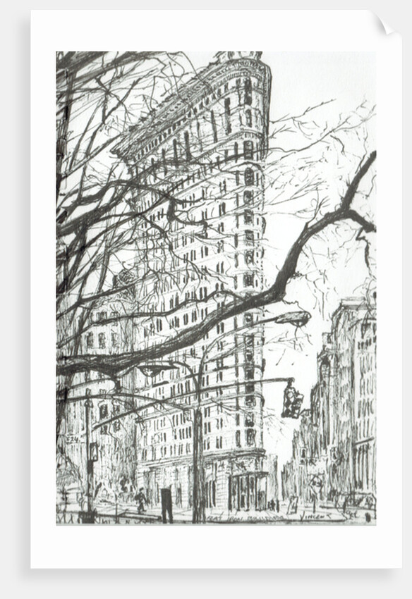 New York Flat Iron Building, 2003 by Vincent Alexander Booth