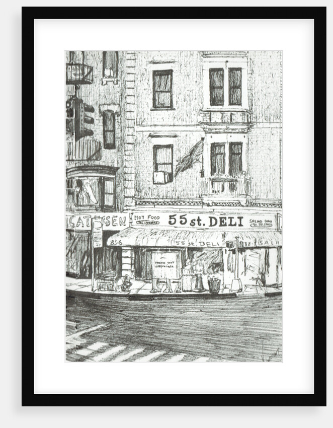 55th street New York, 2003 by Vincent Alexander Booth