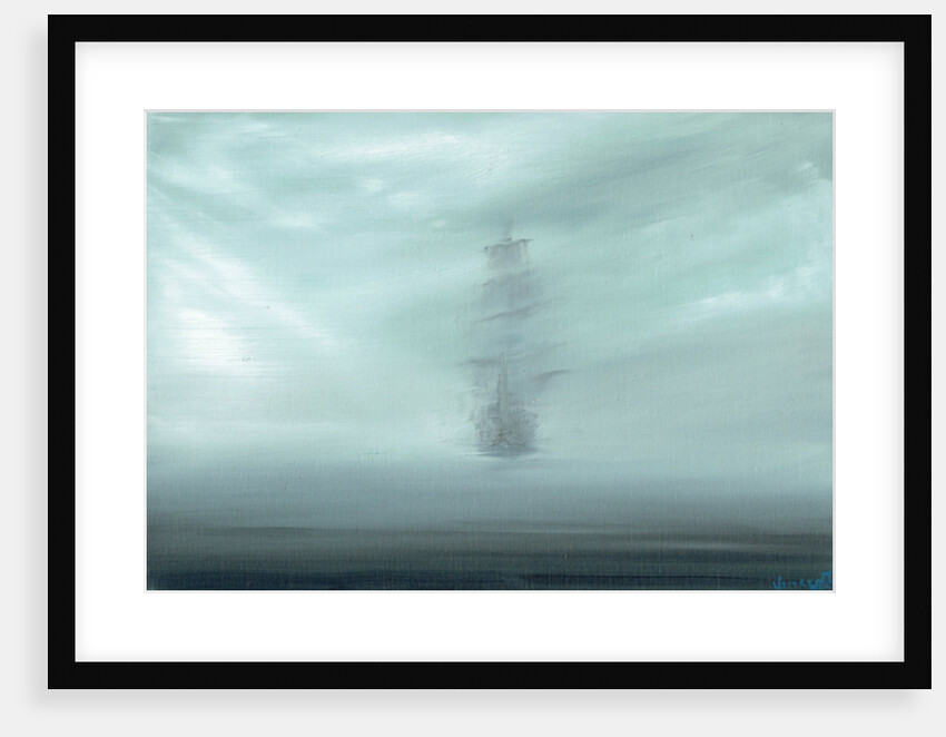 Pacific Dawn, HMS Endeavour 1769, 2017 by Vincent Alexander Booth