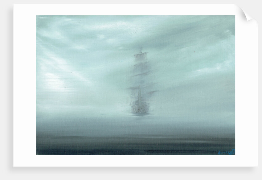 Pacific Dawn, HMS Endeavour 1769, 2017 by Vincent Alexander Booth