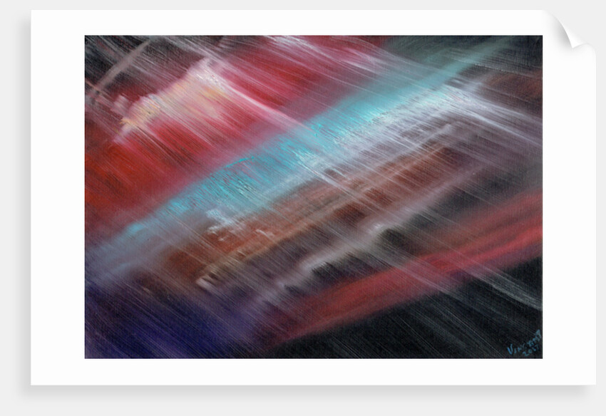 Flight through rain, 2017 by Vincent Alexander Booth