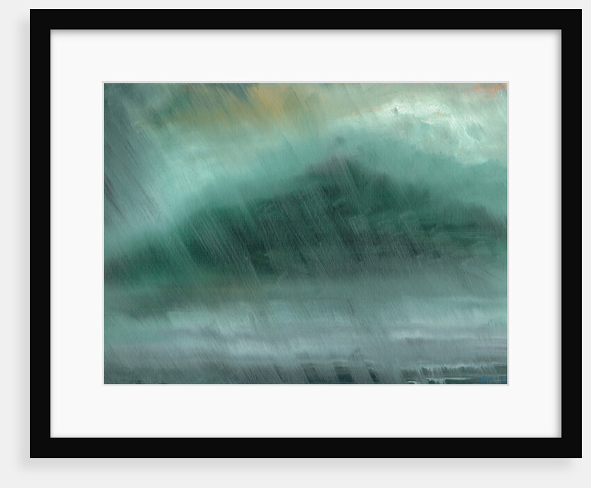 Mountains rain, 2017 by Vincent Alexander Booth