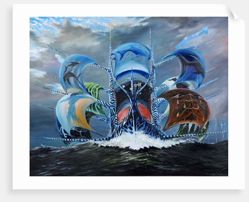 Storm creators Salish Sea, 2018 by Vincent Alexander Booth