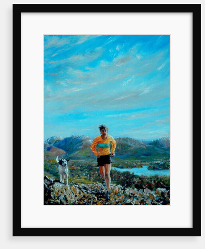 Running the red line, Julie Carter, 2017 by Vincent Alexander Booth