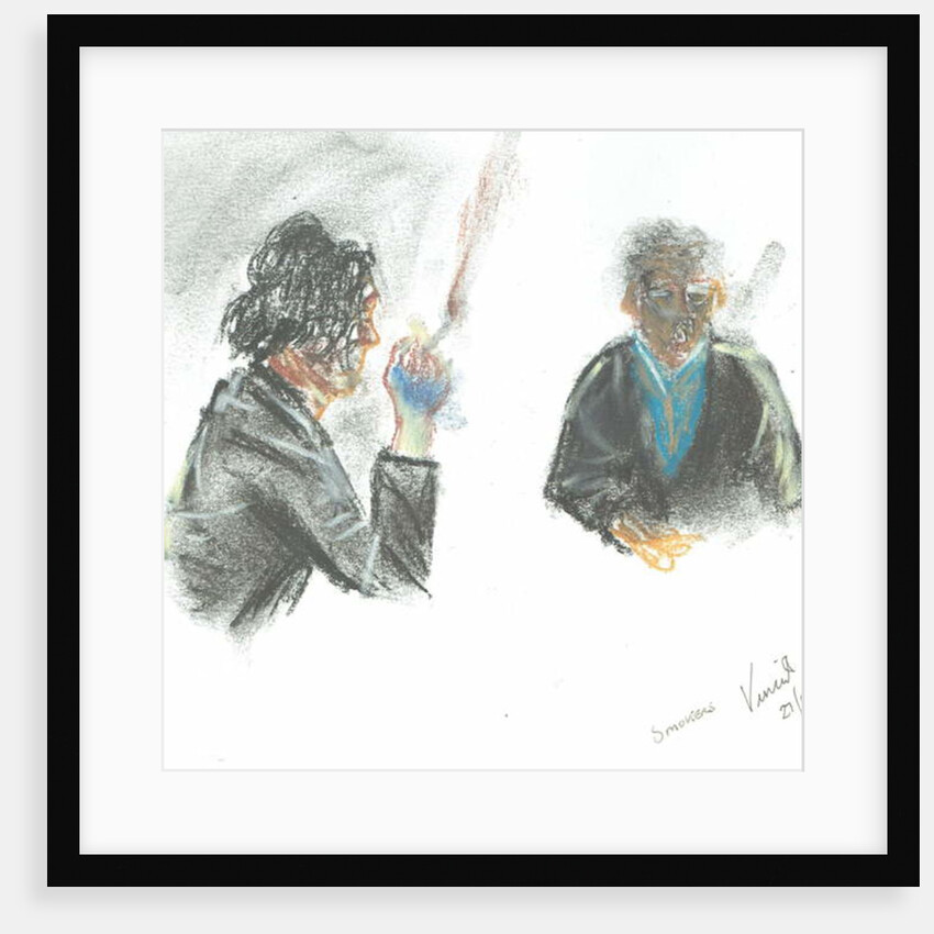 Pub Smokers, 2005 by Vincent Alexander Booth