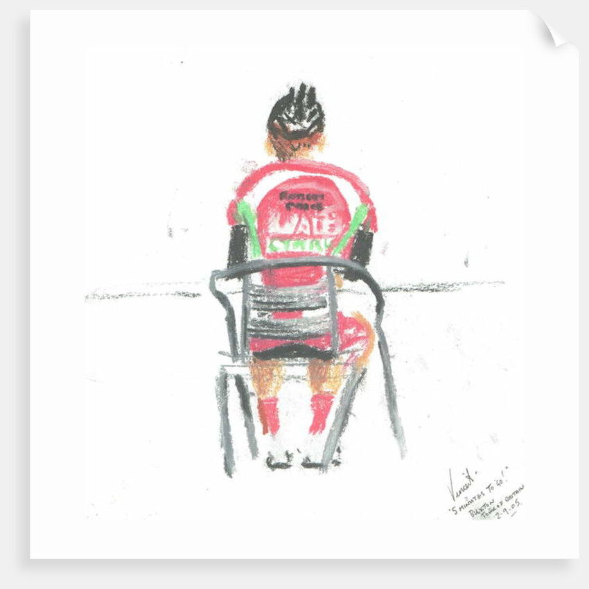 5 minutes to go! Tour of Britain, Buxton, 2005 by Vincent Alexander Booth