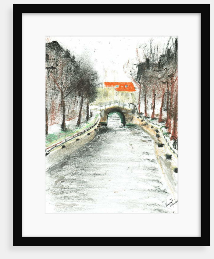 Holland, canal view, 2005 by Vincent Alexander Booth