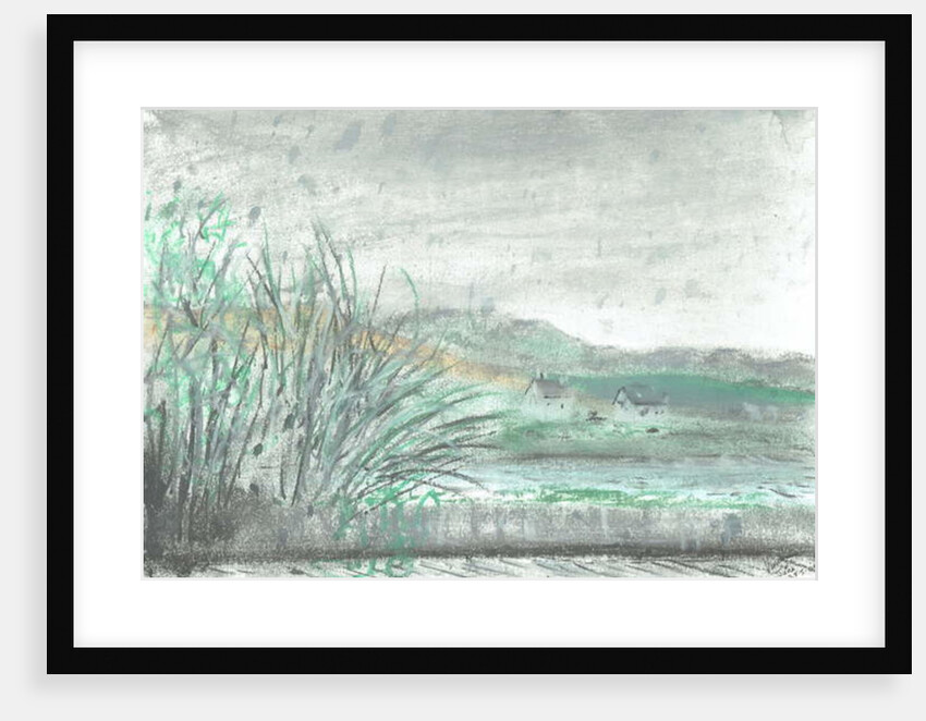 Isle of Jura in downpour, 2005 by Vincent Alexander Booth