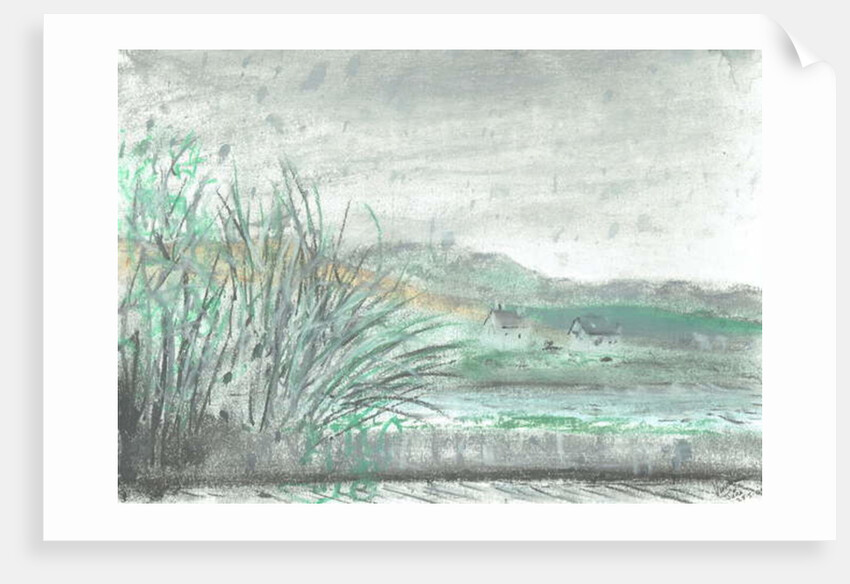Isle of Jura in downpour, 2005 by Vincent Alexander Booth