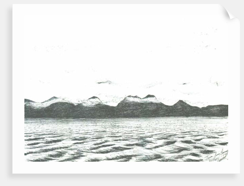 Jura scene from Ferry, 2005 by Vincent Alexander Booth