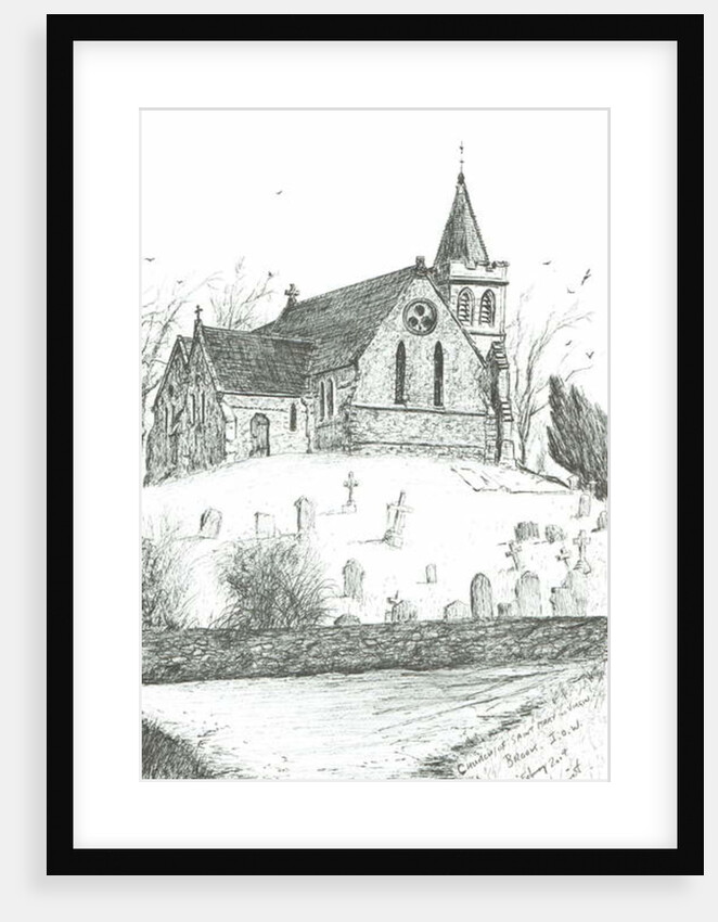 Church of St Mary the Virgin, Brook, I.O.W., 2009 by Vincent Alexander Booth