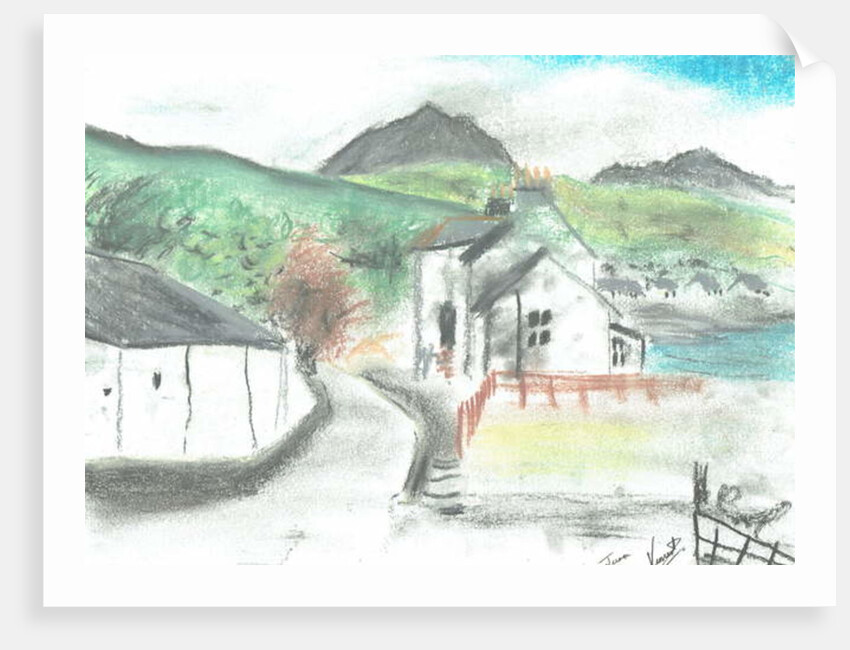 Main street Jura, 2005 by Vincent Alexander Booth