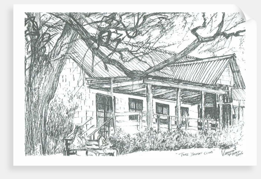 Yacht club at Lake Naivasha Kenya 2006 by Vincent Alexander Booth