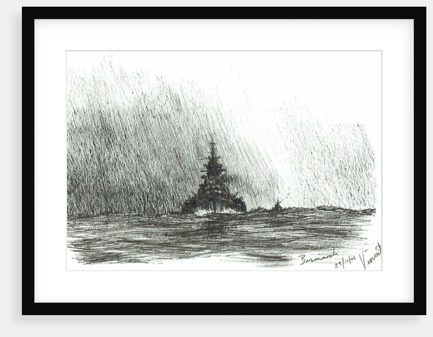 Bismarck heads out, 2006 by Vincent Alexander Booth