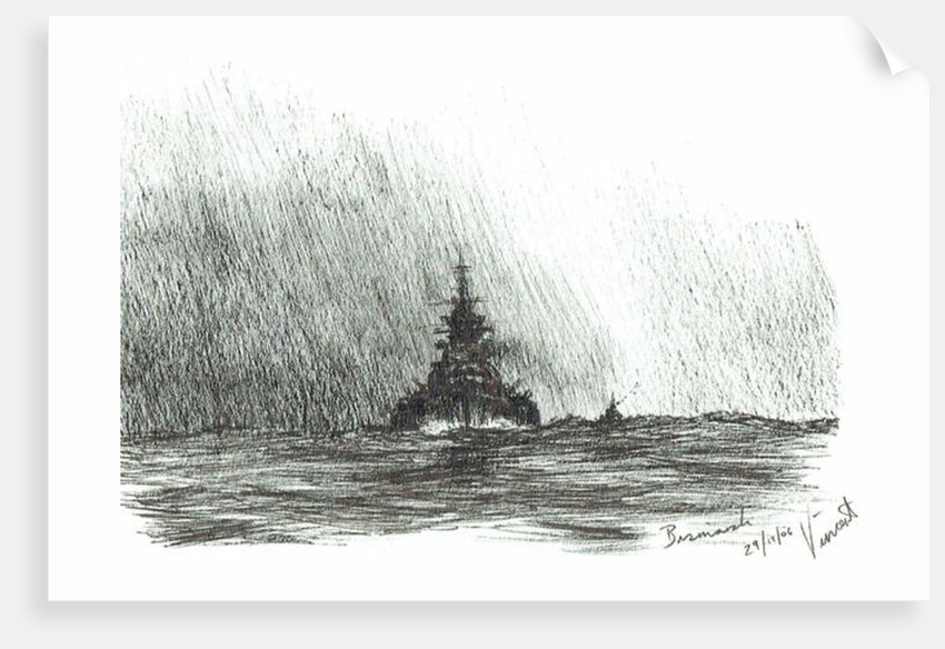 Bismarck heads out, 2006 by Vincent Alexander Booth