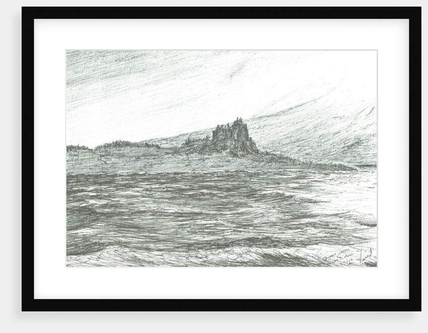 Duart Castle from ferry, 2007 by Vincent Alexander Booth