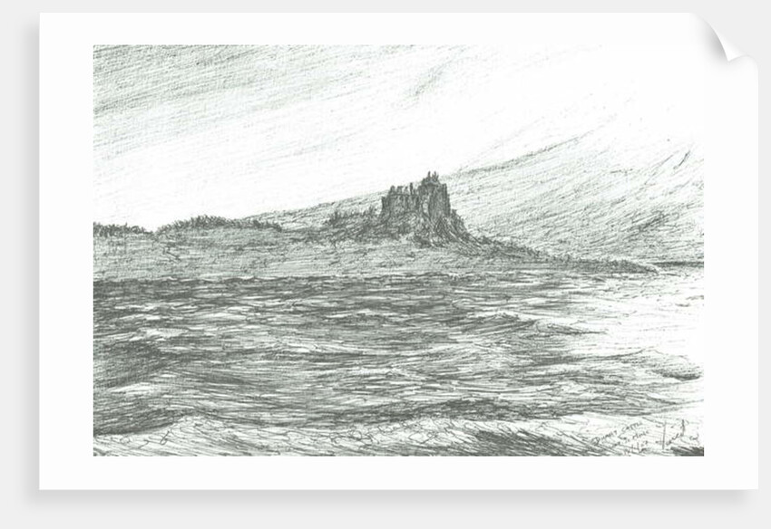 Duart Castle from ferry, 2007 by Vincent Alexander Booth