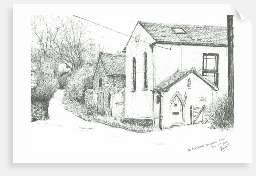 The Old Chapel, Brighstone Isle of Wight, 2008 by Vincent Alexander Booth