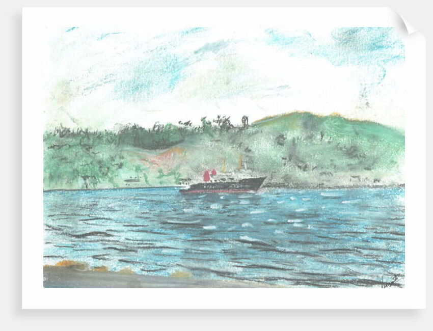 Ferry to the Isle of Jura, 2005 by Vincent Alexander Booth