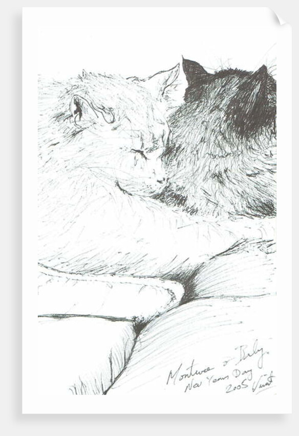 Montwee and Baby New Year, 2005 by Vincent Alexander Booth