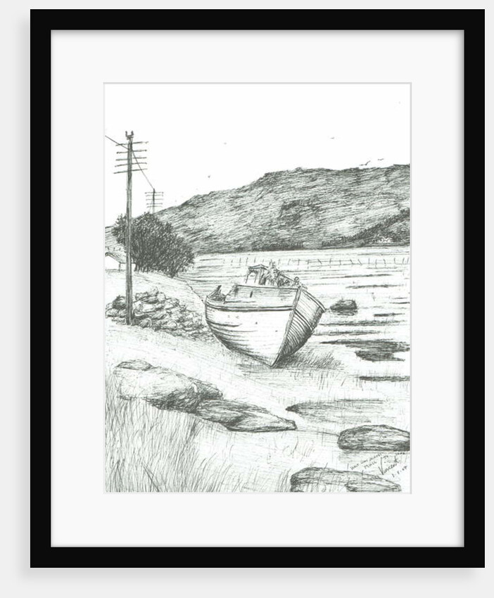 Half way across Isle of Mull, 2007 by Vincent Alexander Booth