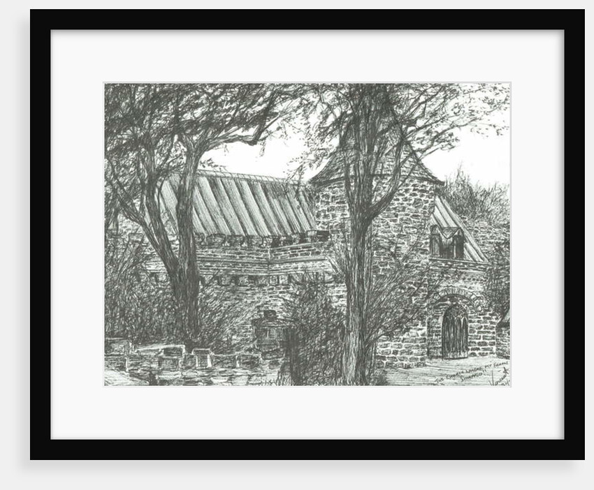 Church on road to Oban, 2007 by Vincent Alexander Booth