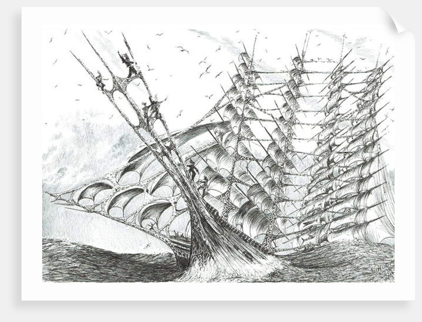 Storm Creators Rescue Yellow Sea, 2019 by Vincent Alexander Booth