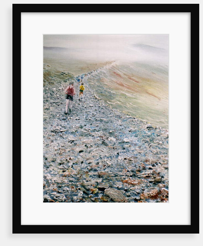 Run up Snowdon, 2014 by Vincent Alexander Booth