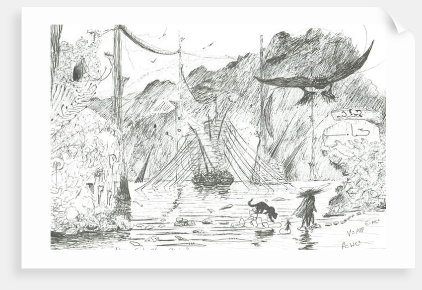 V=WC E=MC Does God play God ?, 2004 by Vincent Alexander Booth