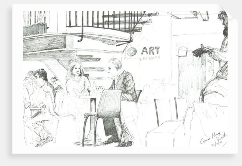 Corner House with DJ, 2008 by Vincent Alexander Booth