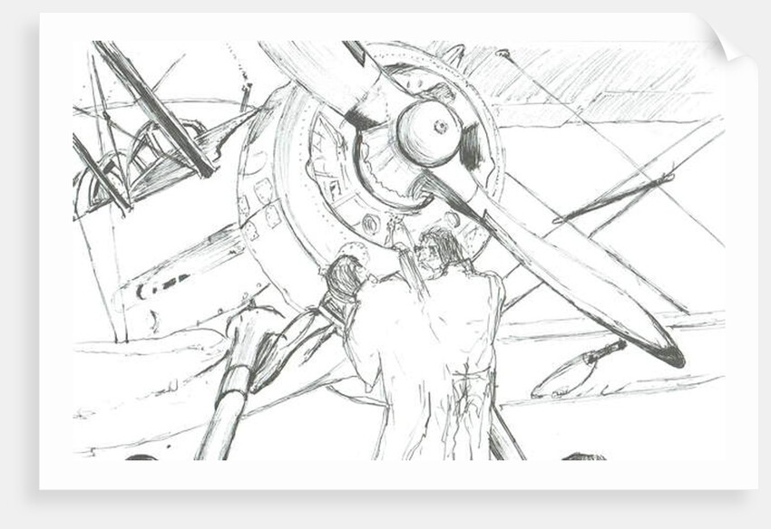 Mechanics work on Gladiator, 2012 by Vincent Alexander Booth