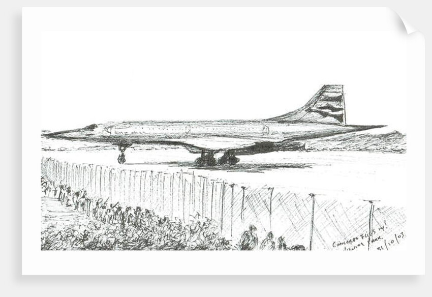 Concord's last landing, 2003 by Vincent Alexander Booth