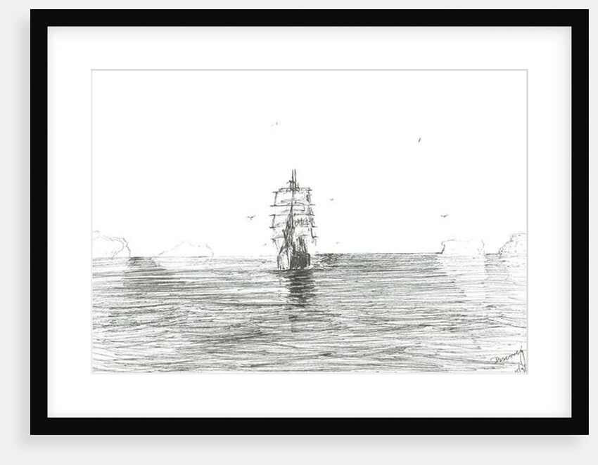 Terra Nova under sail, 2008 by Vincent Alexander Booth