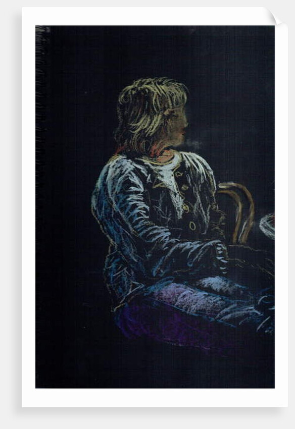 Guitarist fan, 2009 by Vincent Alexander Booth