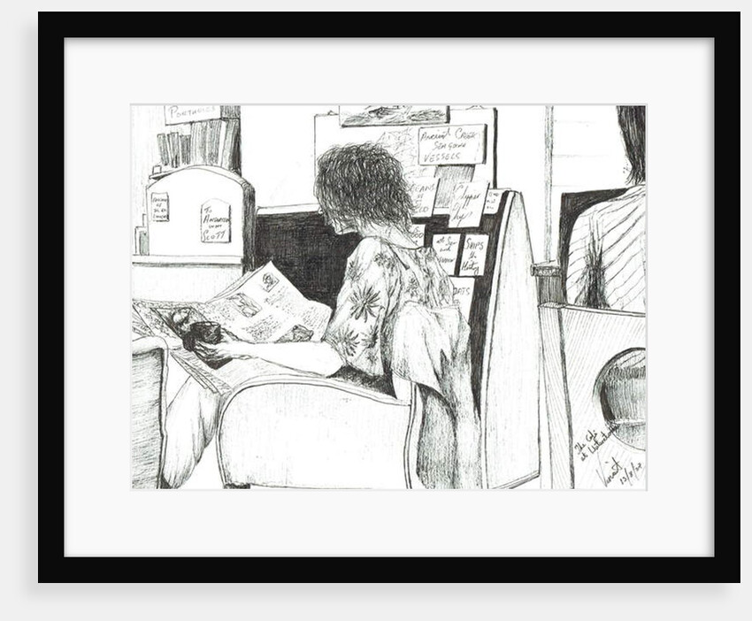 Reading at Waterstones book shop Manchester 2007 by Vincent Alexander Booth