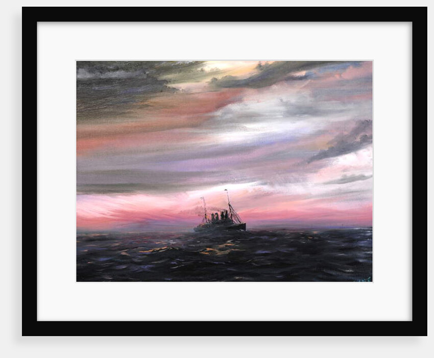 Kronprinz Wilhelm 1914 'Ghost of the Atlantic', 2019 by Vincent Alexander Booth