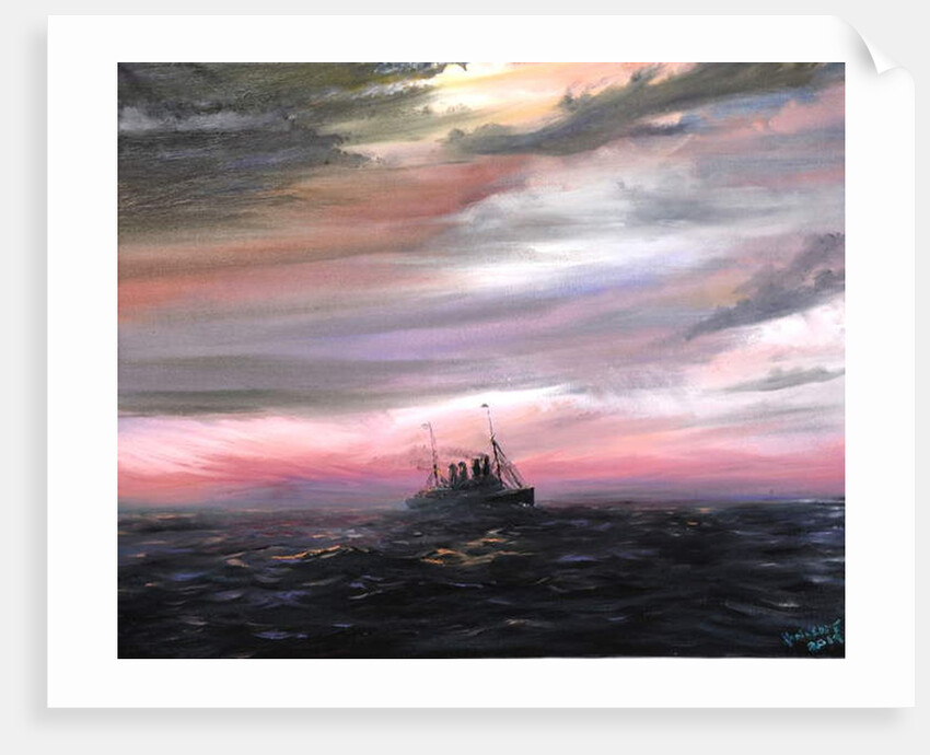 Kronprinz Wilhelm 1914 'Ghost of the Atlantic', 2019 by Vincent Alexander Booth