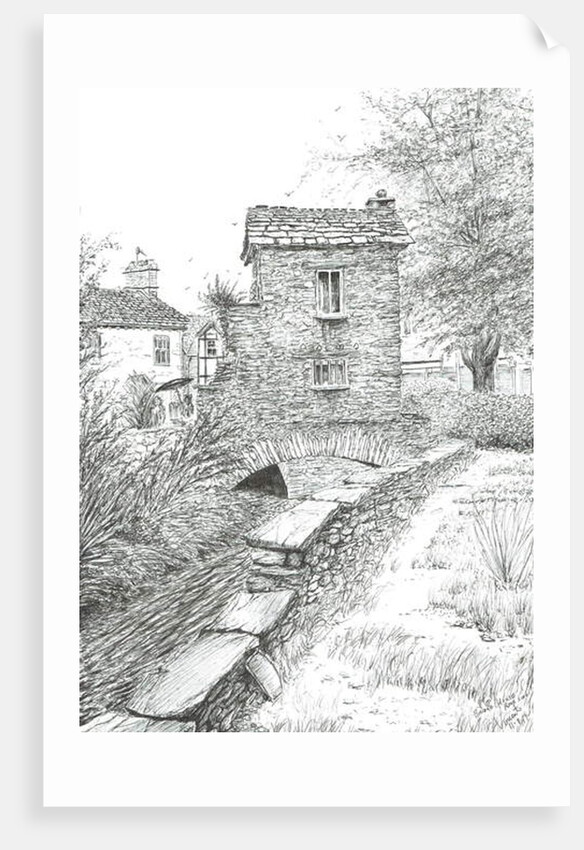 Bridge House Ambleside, 2019, by Vincent Alexander Booth