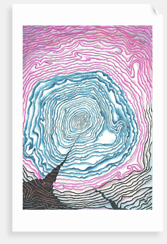 Depth of Spiral, 2008, by Vincent Alexander Booth