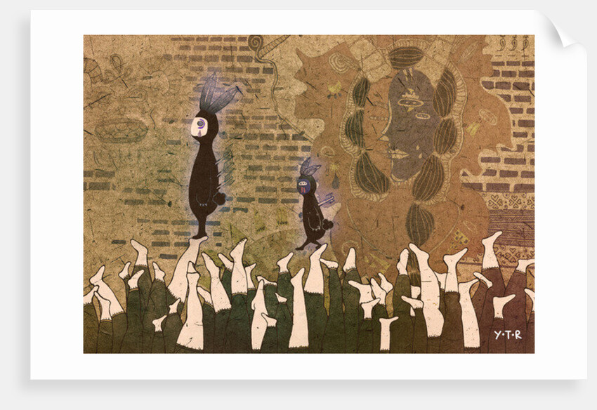 Stopping the footsteps, 2012 by Yoyo Zhao