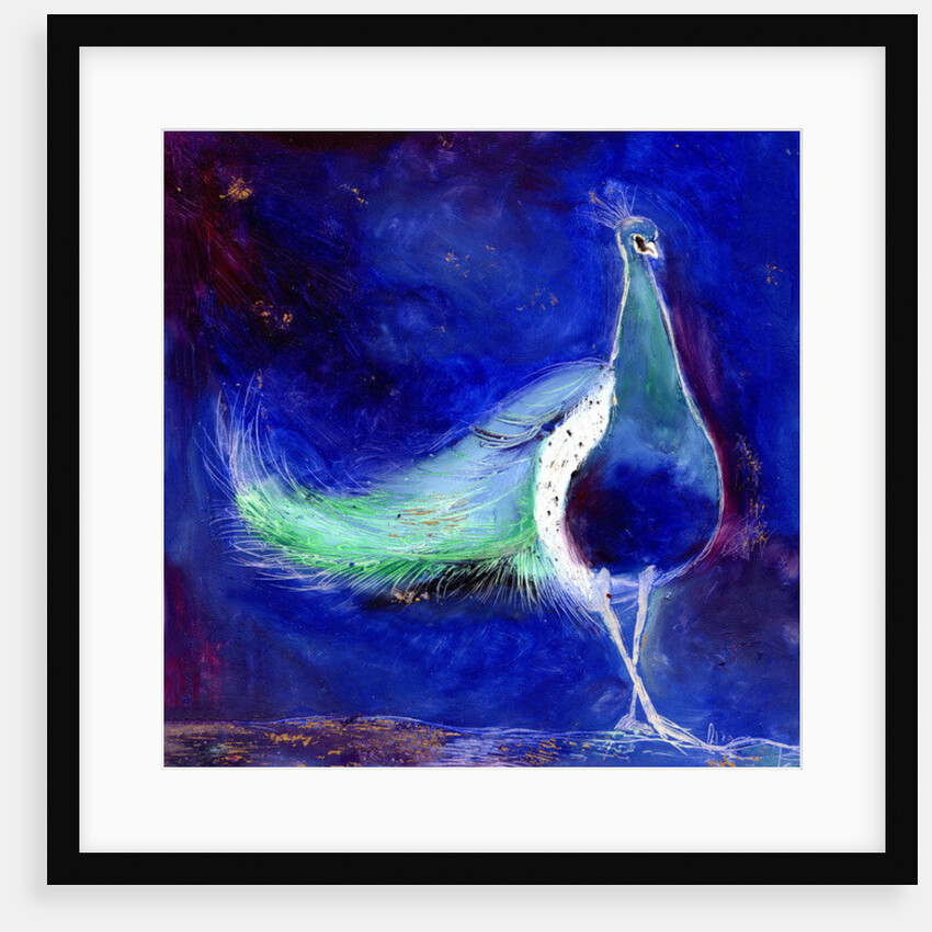 Peacock Blue, 2013 by Nancy Moniz Charalambous