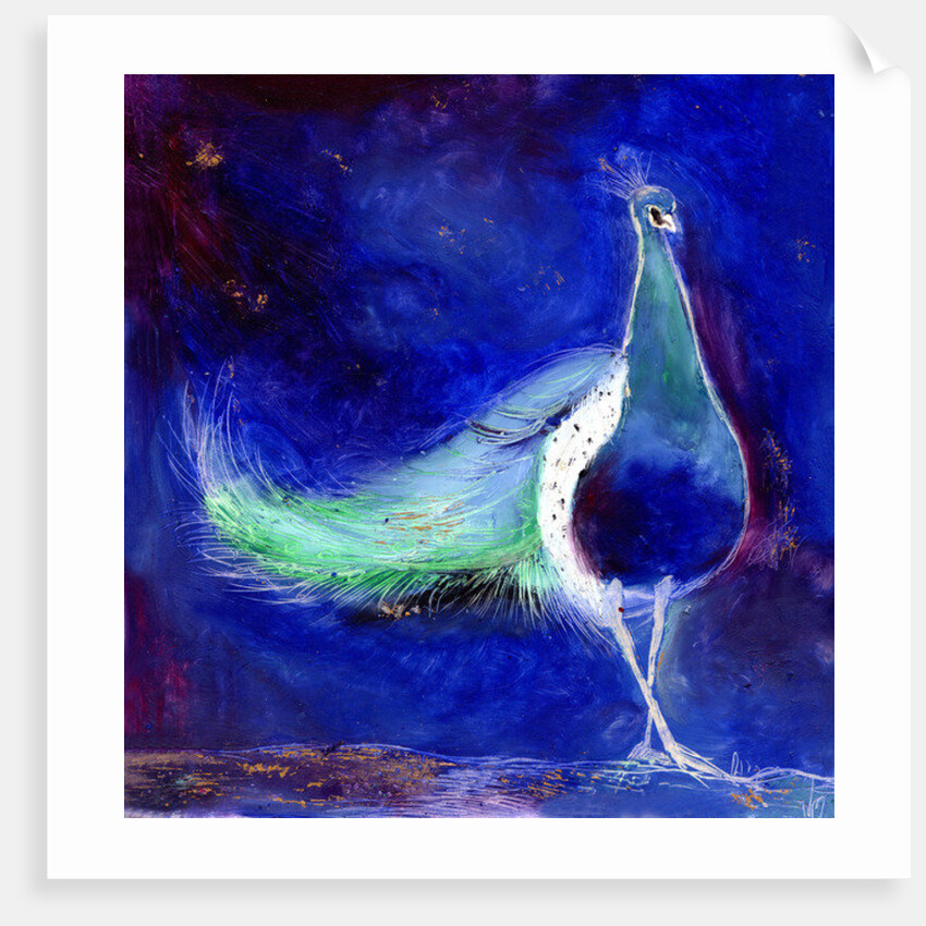 Peacock Blue, 2013 by Nancy Moniz Charalambous