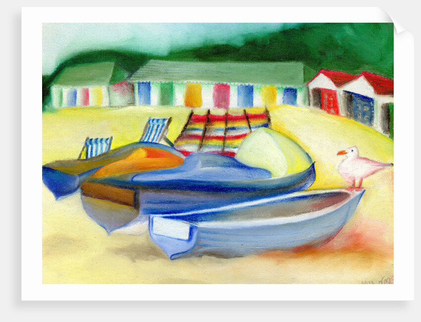 Durley Chine Seagull, 2012 by Nancy Moniz Charalambous