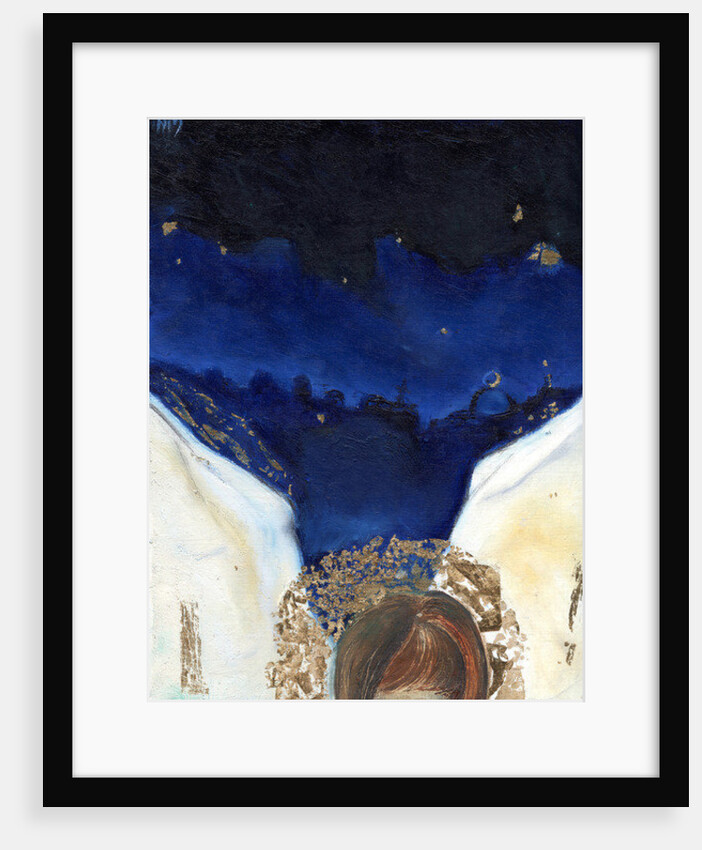 Night the angel got his wings, 2014 by Nancy Moniz Charalambous