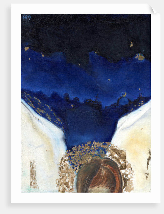 Night the angel got his wings, 2014 by Nancy Moniz Charalambous