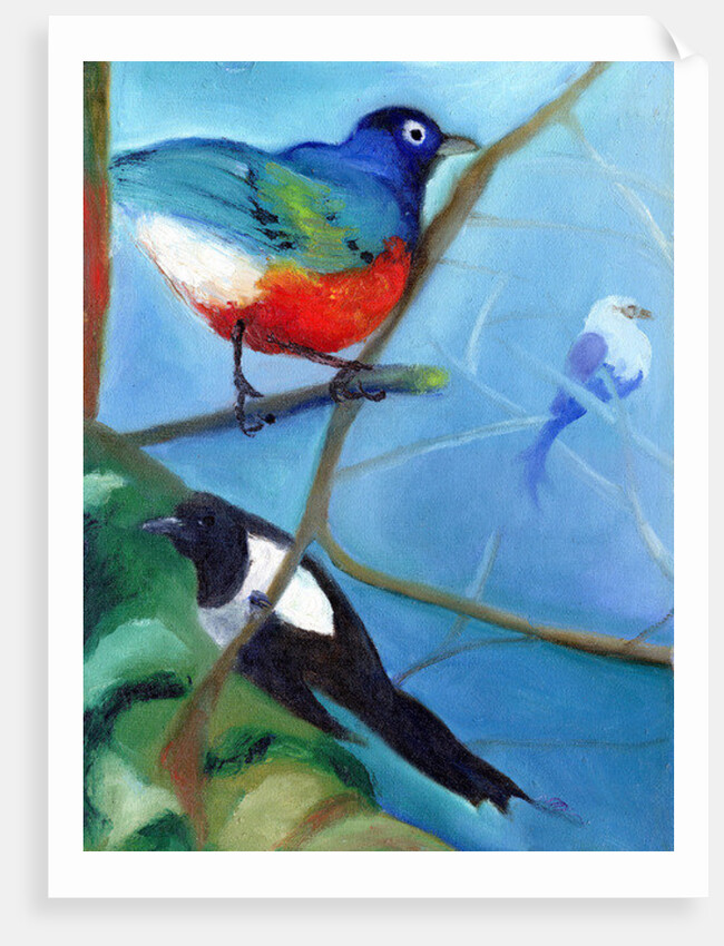 Tree Full of Birds, 2012 by Nancy Moniz Charalambous