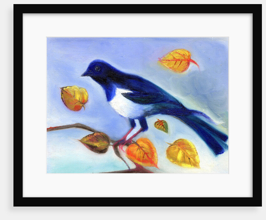 Autumn Magpie, 2012 by Nancy Moniz Charalambous