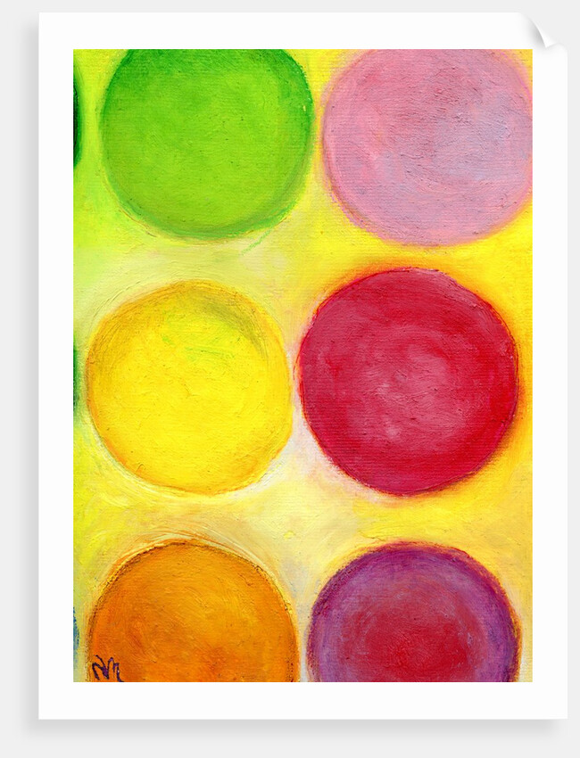 The Happy Dots 1, 2014 by Nancy Moniz Charalambous