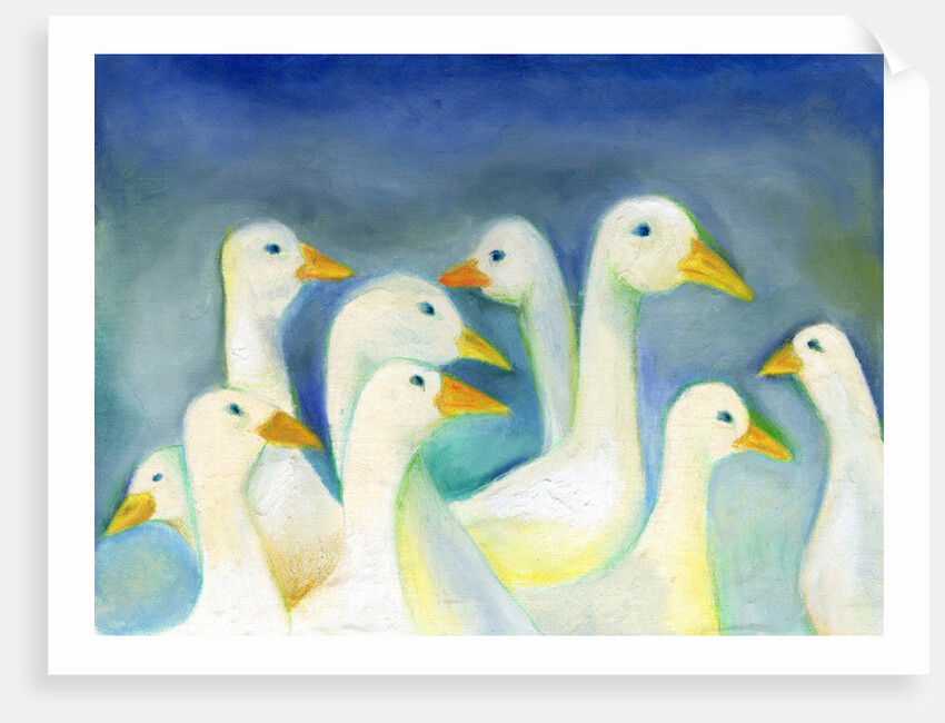 Gaggle, 2012 by Nancy Moniz Charalambous